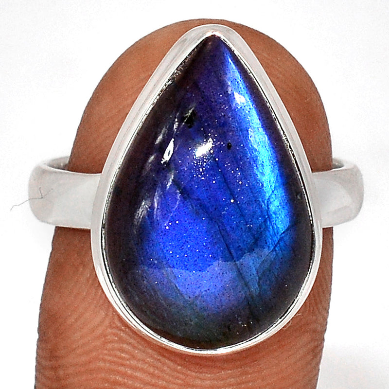 Blue Fire Labradorite Ring - BFLR1914