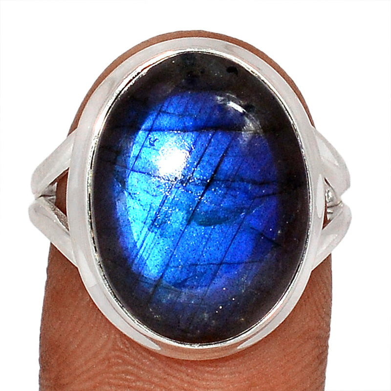 Blue Fire Labradorite Ring - BFLR1918