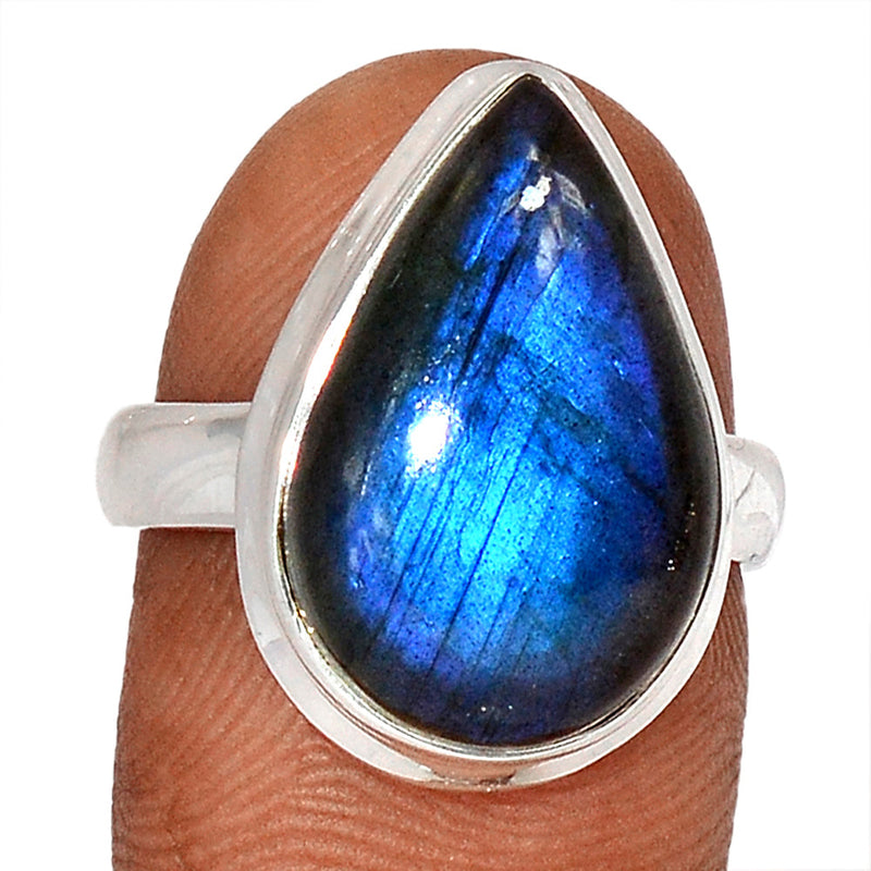 Blue Fire Labradorite Ring - BFLR1921