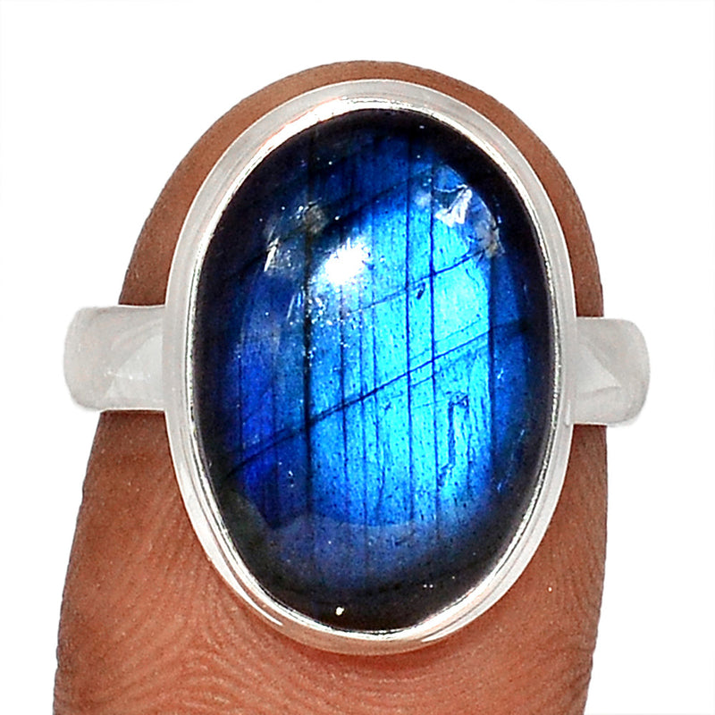 Blue Fire Labradorite Ring - BFLR1922