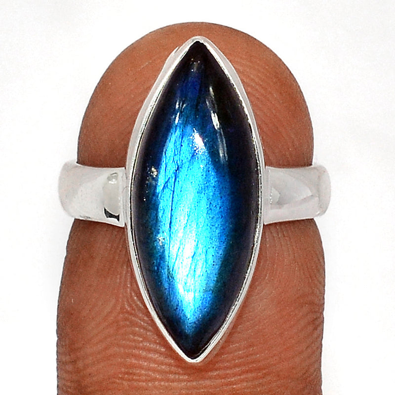 Blue Fire Labradorite Ring - BFLR1929