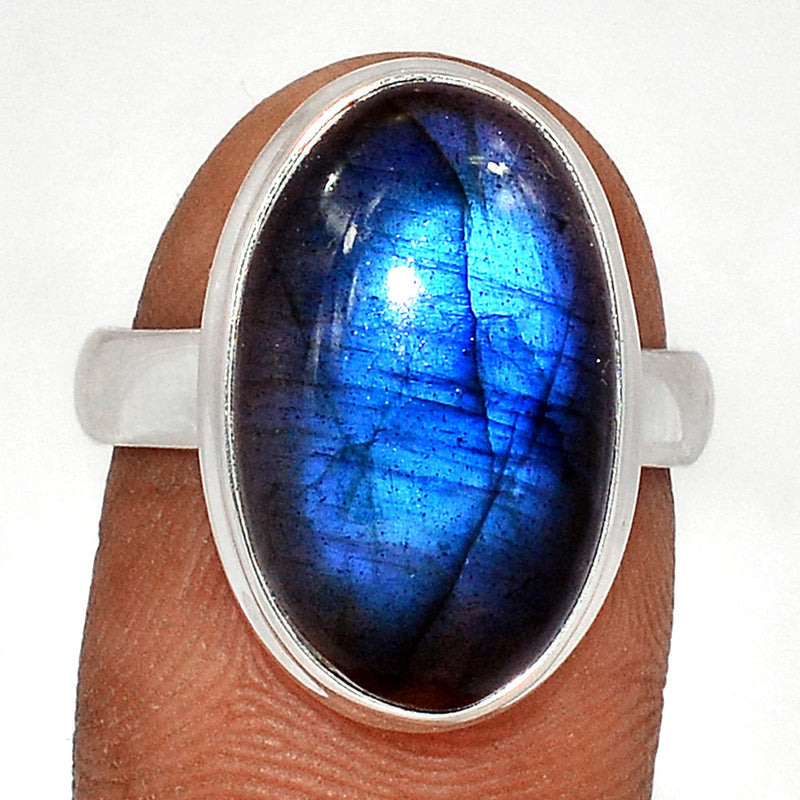 Blue Fire Labradorite Ring - BFLR1936