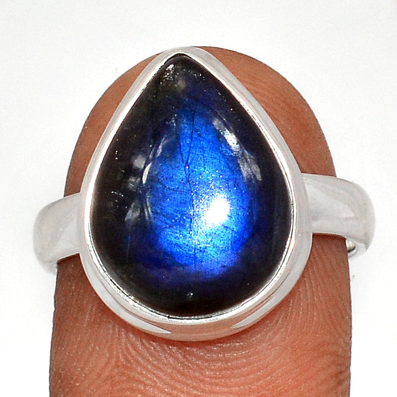 Blue Fire Labradorite Ring - BFLR1937