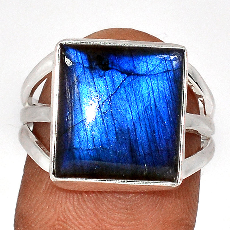 Blue Fire Labradorite Ring - BFLR1939