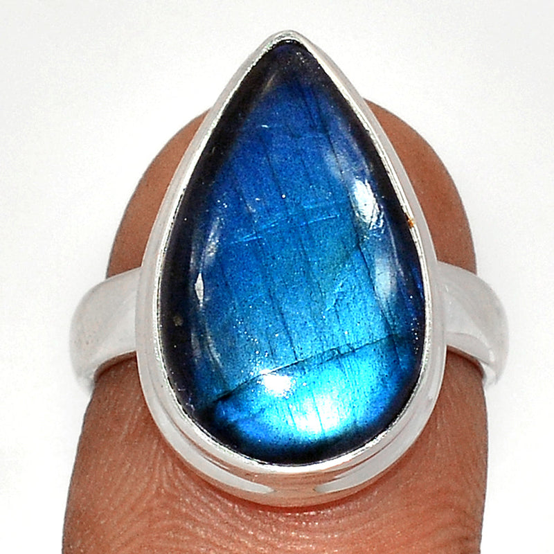 Blue Fire Labradorite Ring - BFLR1941