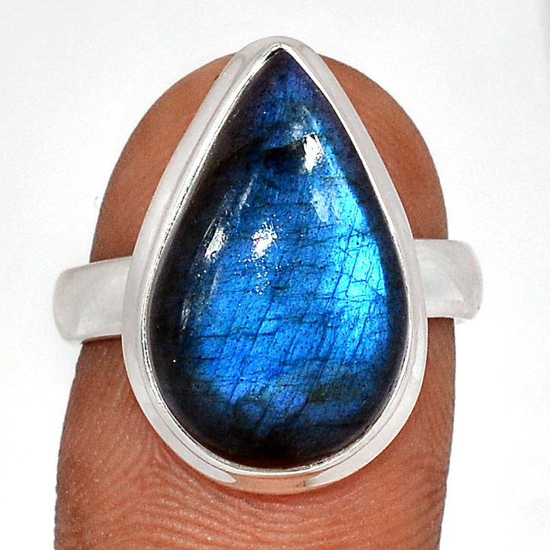 Blue Fire Labradorite Ring - BFLR1942