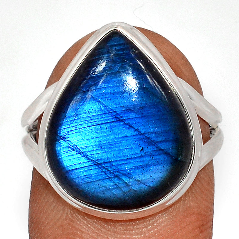 Blue Fire Labradorite Ring - BFLR1958