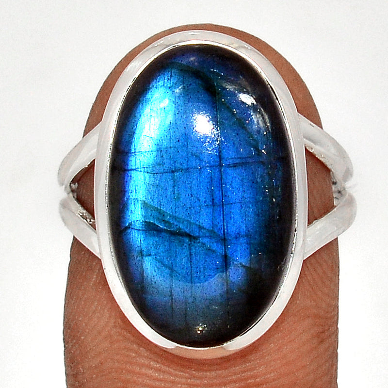 Blue Fire Labradorite Ring - BFLR1961