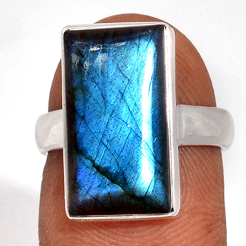 Blue Fire Labradorite Ring - BFLR1965