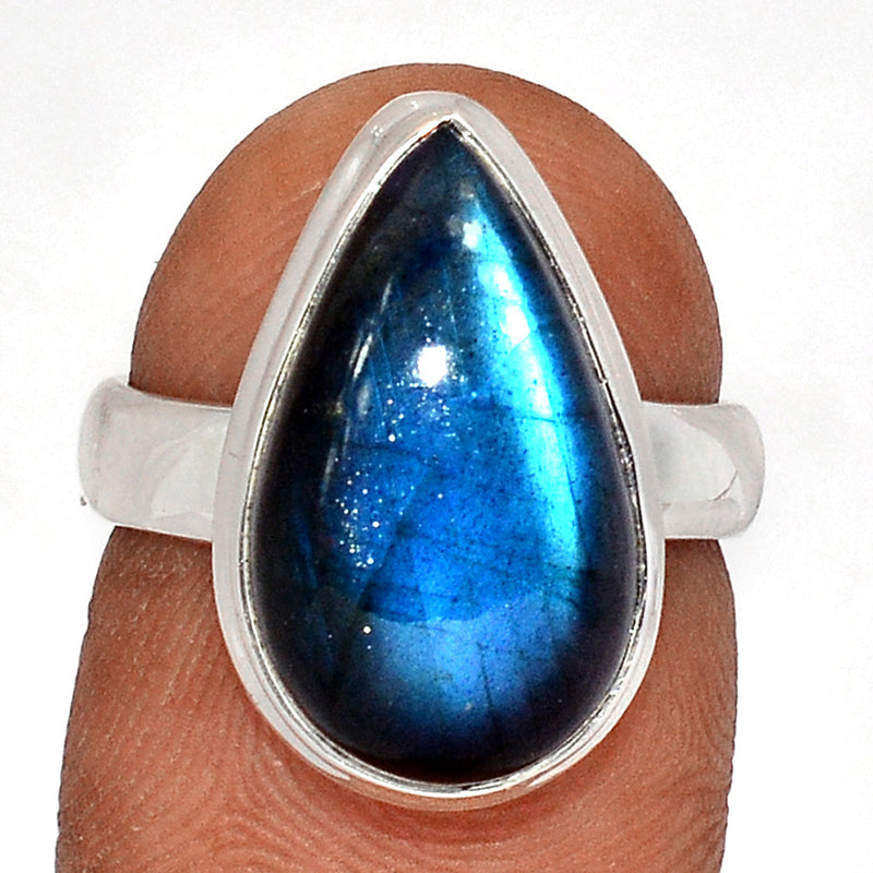 Blue Fire Labradorite Ring - BFLR1966