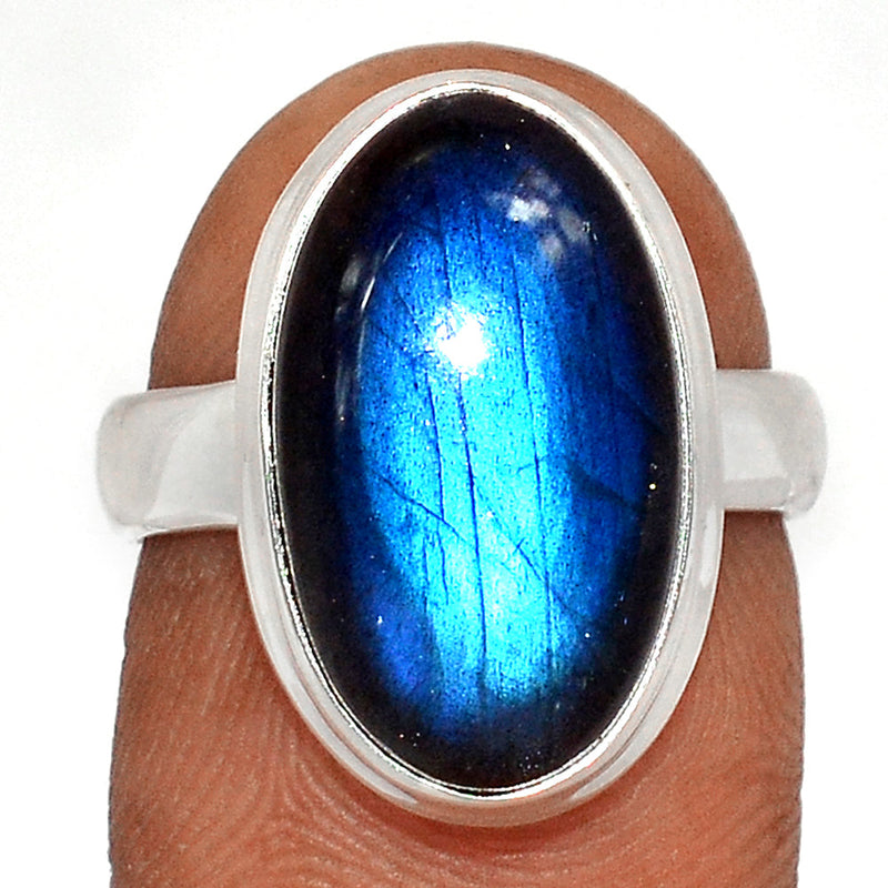 Blue Fire Labradorite Ring - BFLR1969