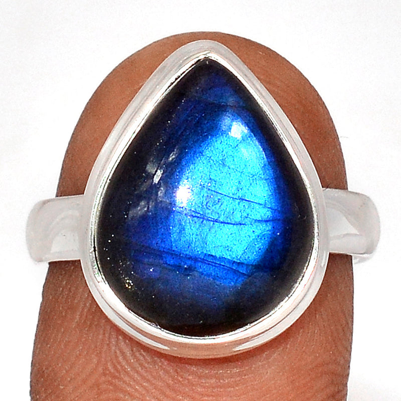 Blue Fire Labradorite Ring - BFLR1975