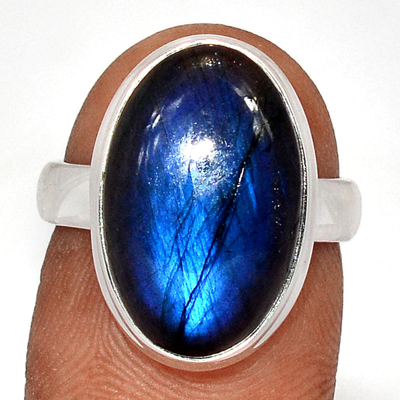 Blue Fire Labradorite Ring - BFLR1978