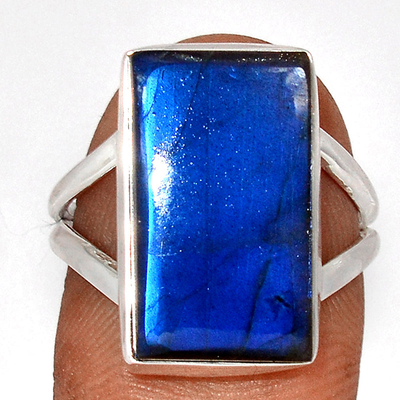 Blue Fire Labradorite Ring - BFLR1980