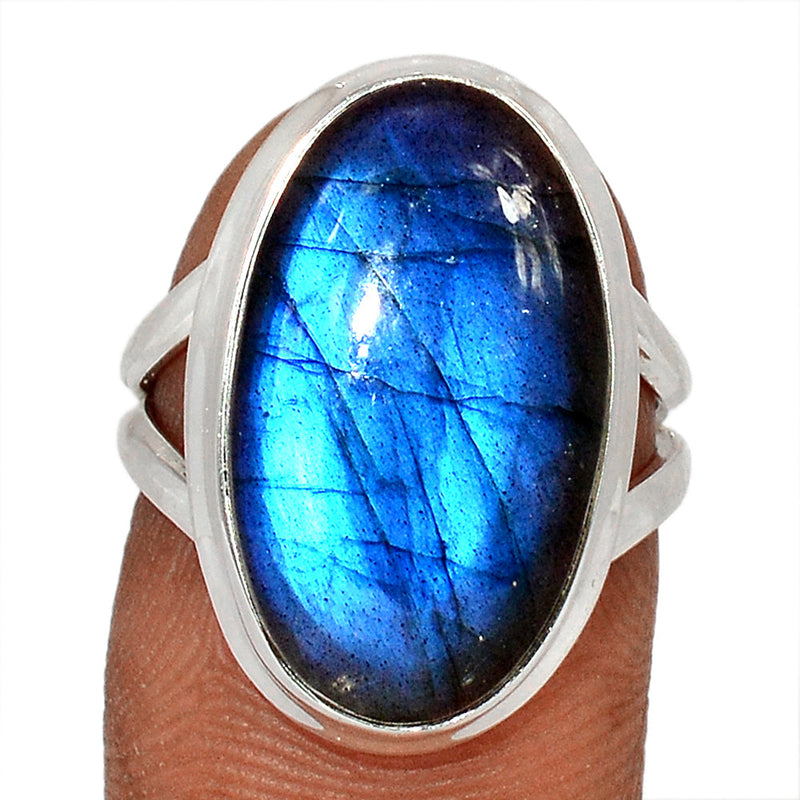 Blue Fire Labradorite Ring - BFLR1996