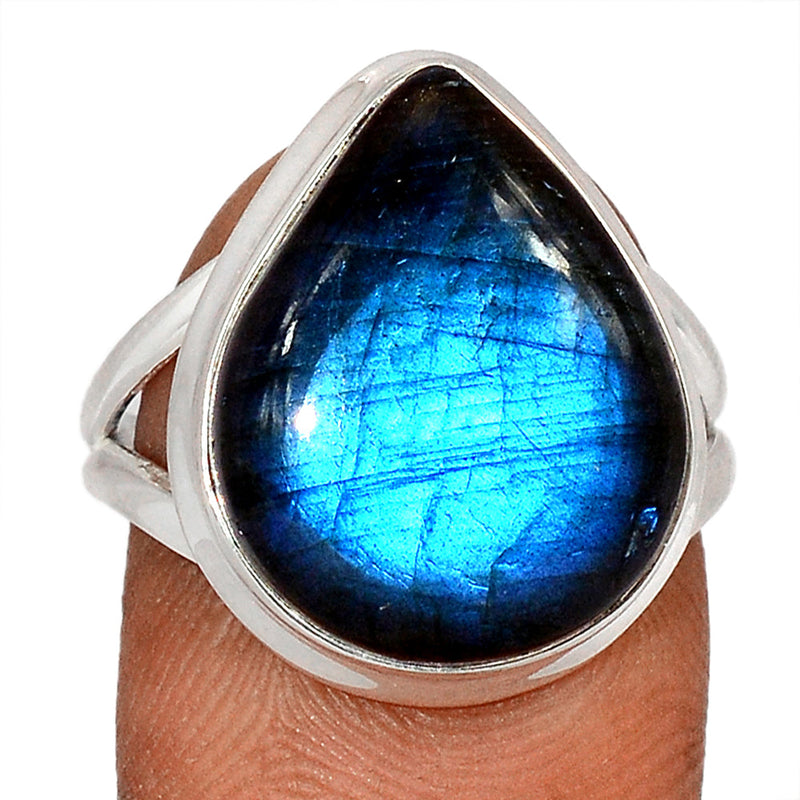 Blue Fire Labradorite Ring - BFLR1997