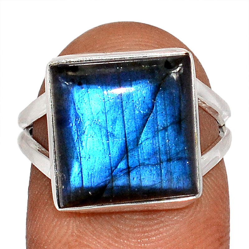 Blue Fire Labradorite Ring - BFLR2002