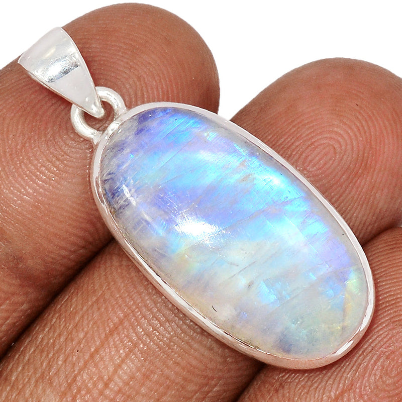 1.5" Blue Fire Moonstone Pendants - BFMP2518