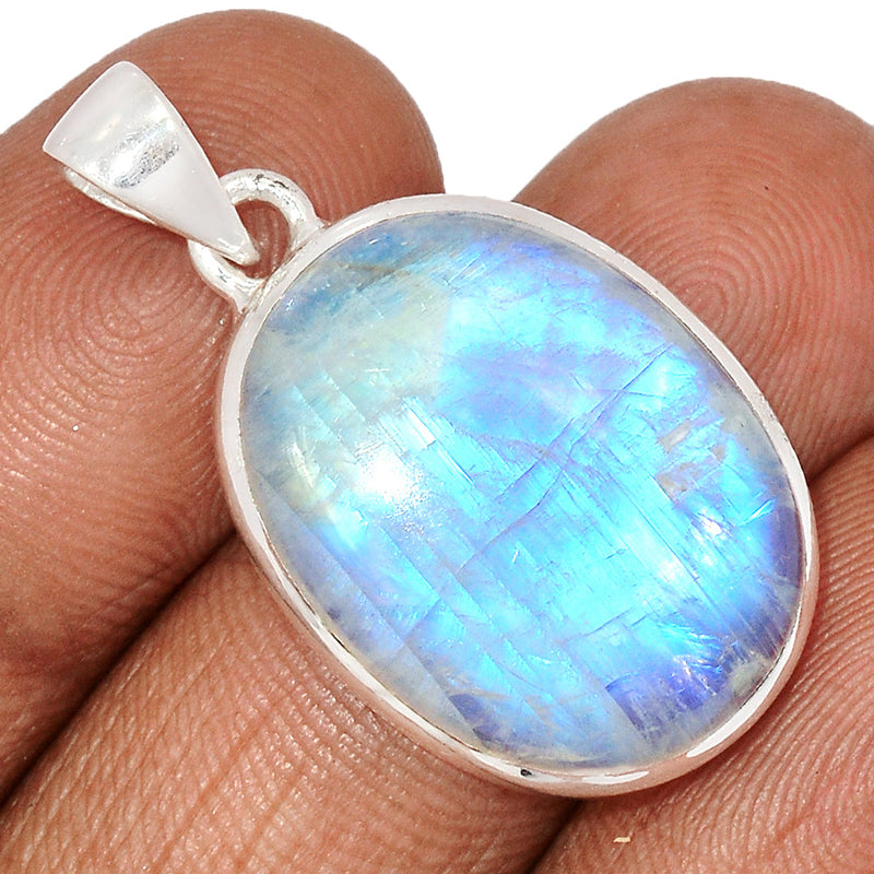 1.5" Blue Fire Moonstone Pendants - BFMP2532