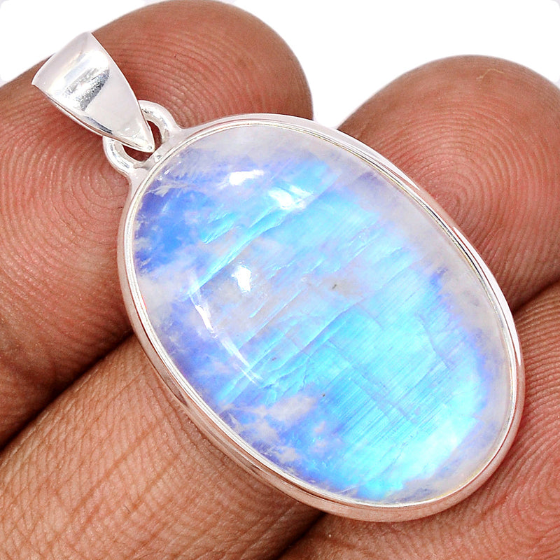 1.6" Blue Fire Moonstone Pendants - BFMP2564