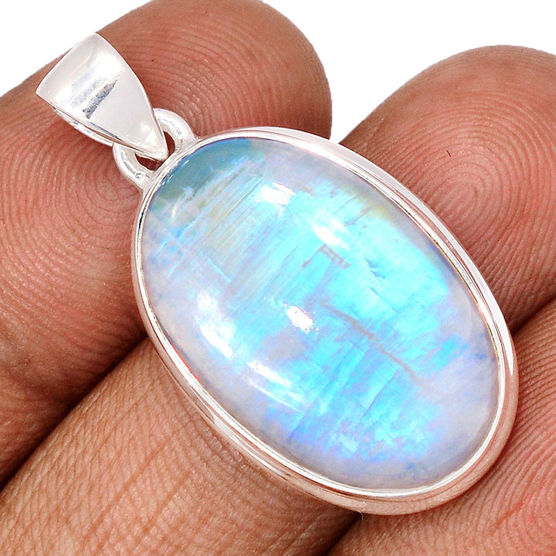 1.5" Blue Fire Moonstone Pendants - BFMP2568