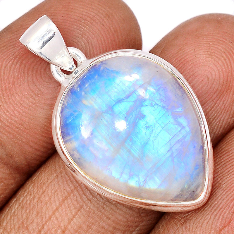 1.3" Blue Fire Moonstone Pendants - BFMP2570