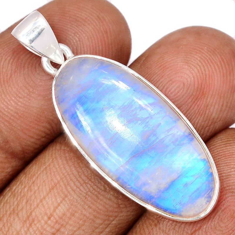 1.6" Blue Fire Moonstone Pendants - BFMP2576