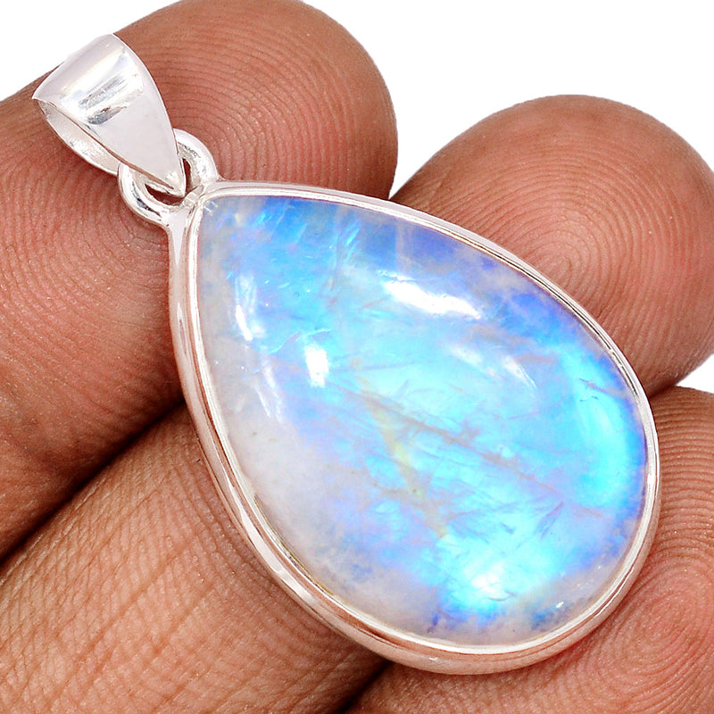 1.6" Blue Fire Moonstone Pendants - BFMP2584