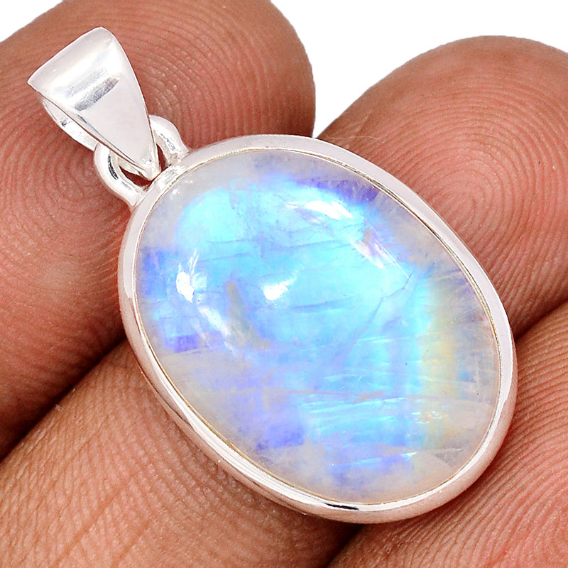 1.3" Blue Fire Moonstone Pendants - BFMP2589