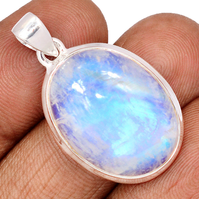 1.5" Blue Fire Moonstone Pendants - BFMP2590