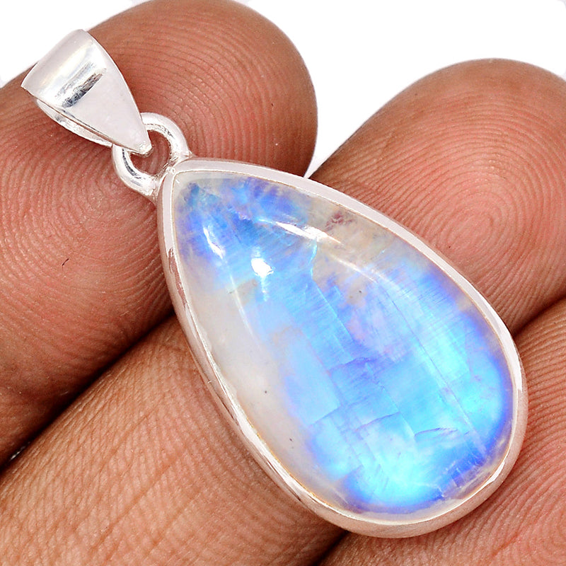 1.5" Blue Fire Moonstone Pendants - BFMP2610