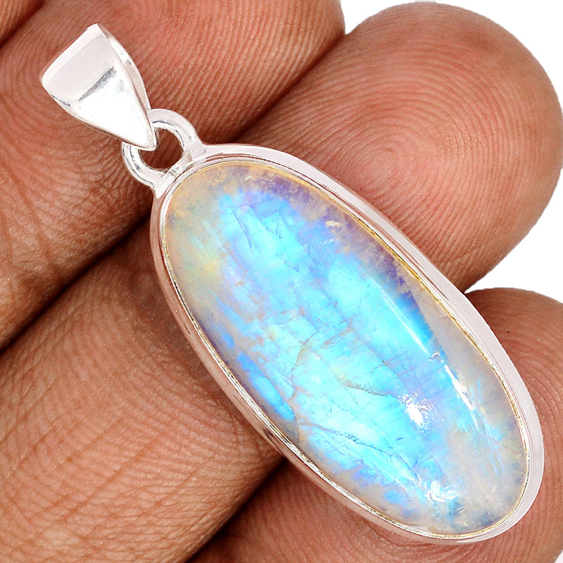 1.6" Blue Fire Moonstone Pendants - BFMP2611