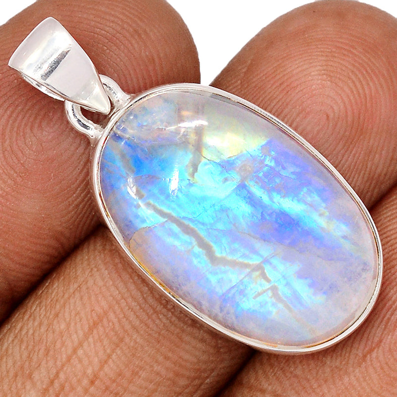 1.5" Blue Fire Moonstone Pendants - BFMP2612