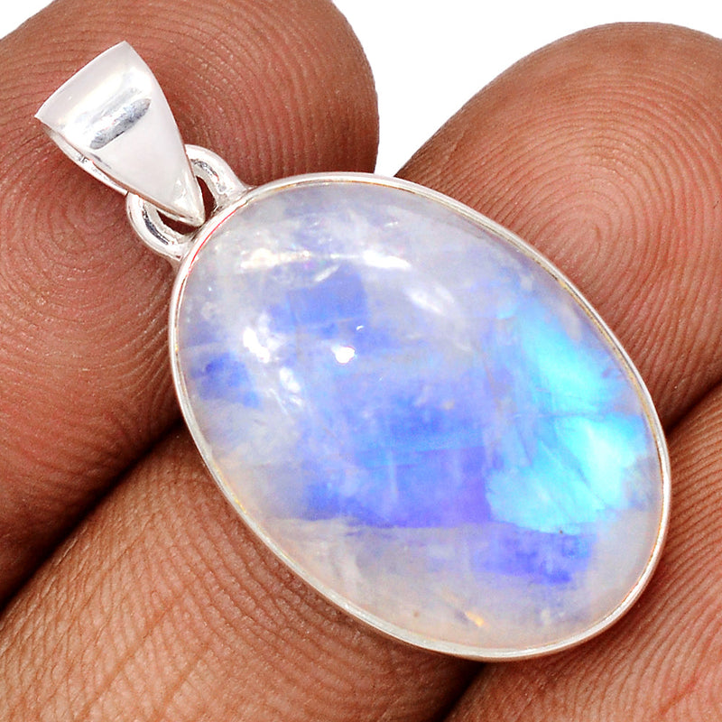 1.3" Blue Fire Moonstone Pendants - BFMP2634