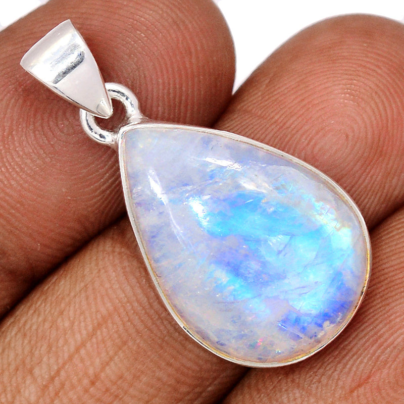 1.3" Blue Fire Moonstone Pendants - BFMP2644