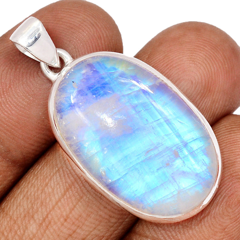 1.6" Blue Fire Moonstone Pendants - BFMP2652