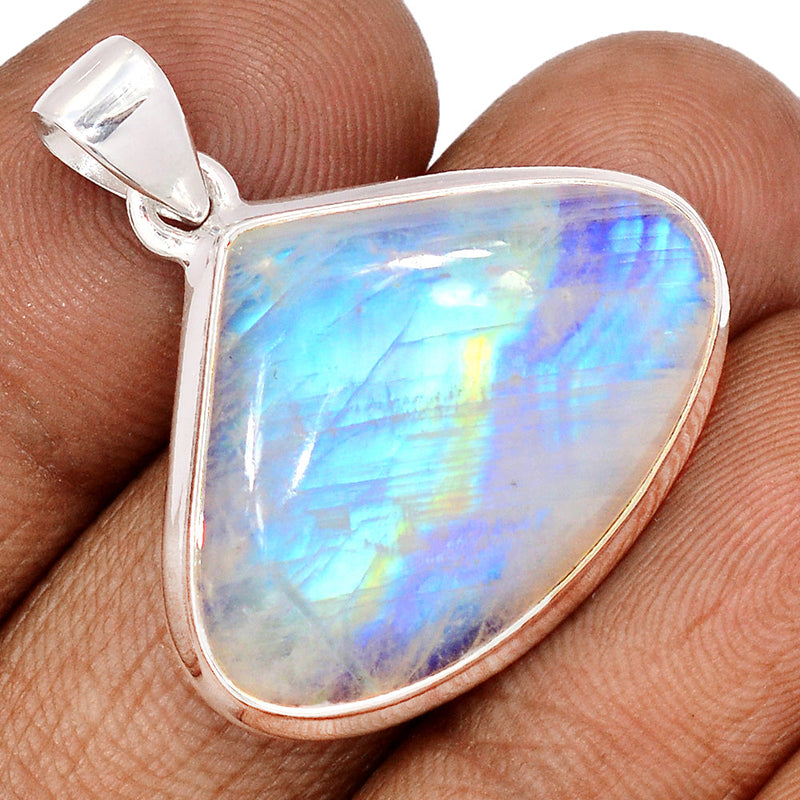 1.3" Blue Fire Moonstone Pendants - BFMP2659