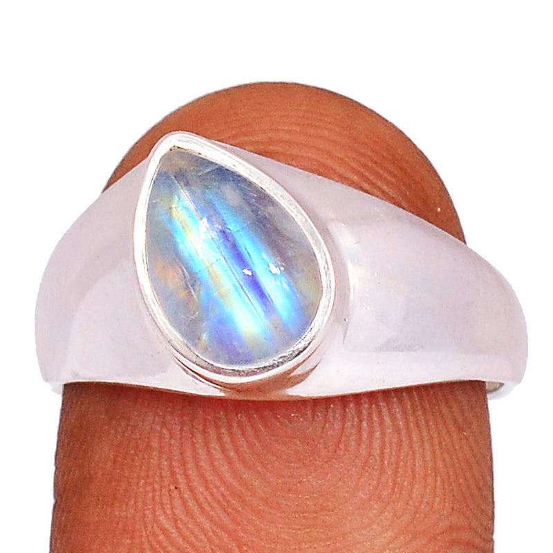 Blue Fire Moonstone Ring - BFMR4339