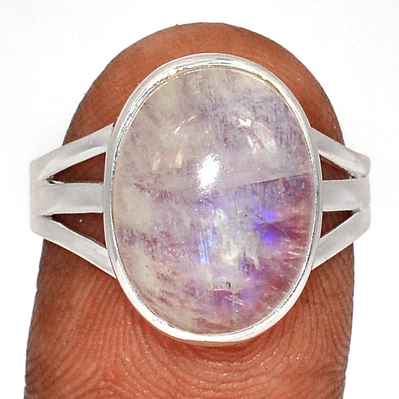 Blue Fire Moonstone Ring - BFMR4468