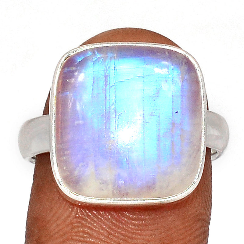 Blue Fire Moonstone Ring - BFMR4594