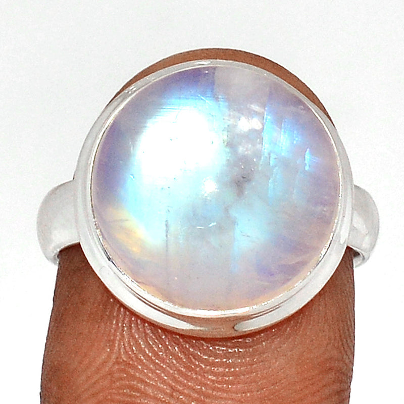 Blue Fire Moonstone Ring - BFMR4595