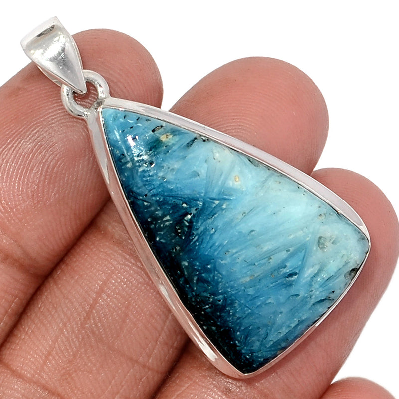 1.7" Blue Ice Glacierite Pendants - BIGP110