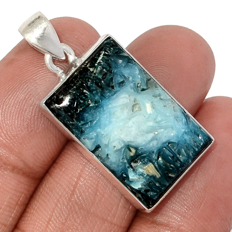 1.5" Blue Ice Glacierite Pendants - BIGP141