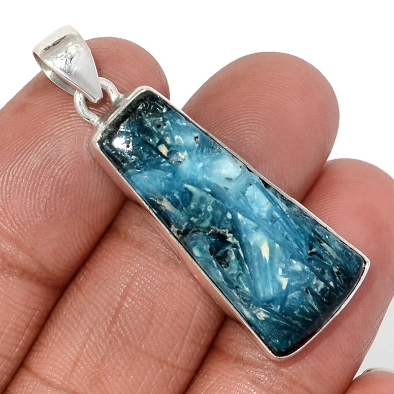 1.7" Blue Ice Glacierite Pendants - BIGP143