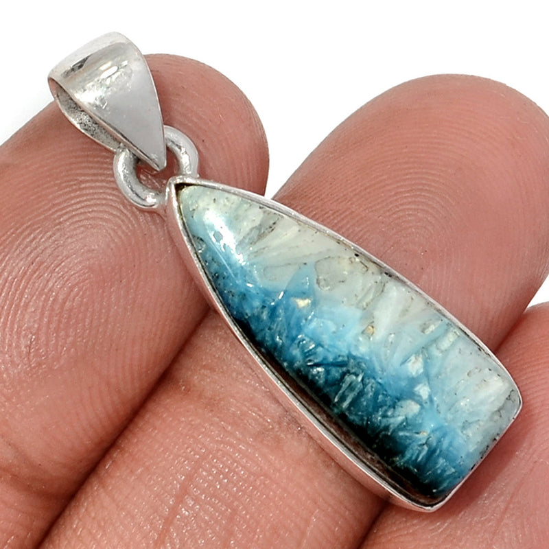 1.3" Blue Ice Glacierite Pendants - BIGP147