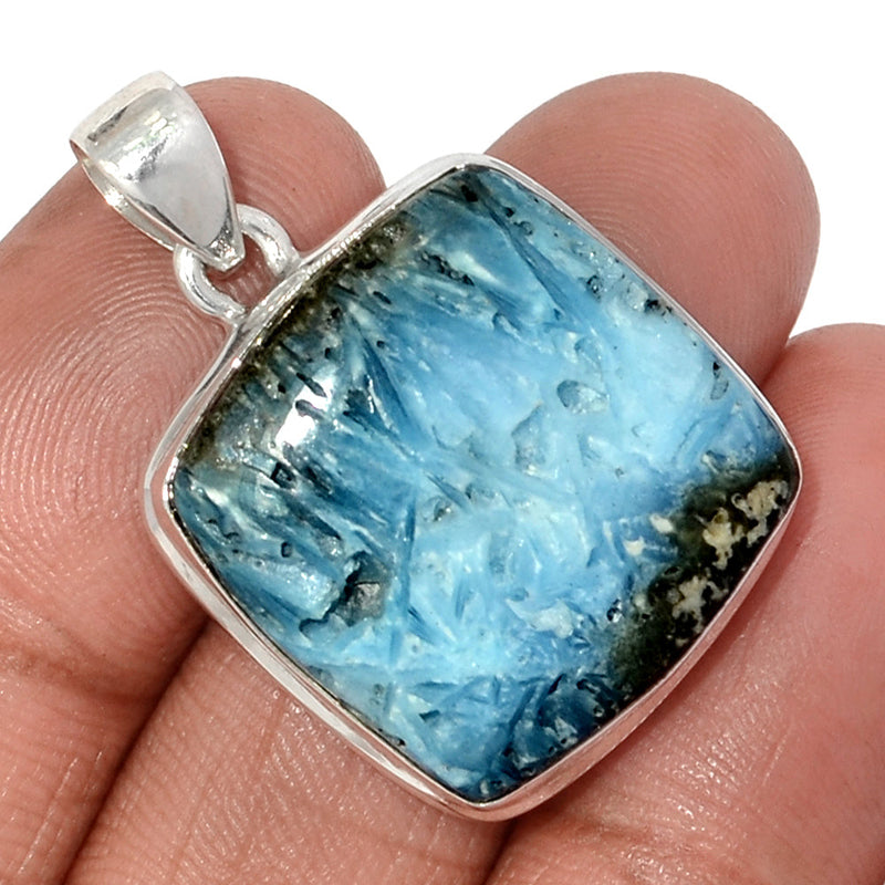 1.3" Blue Ice Glacierite Pendants - BIGP151