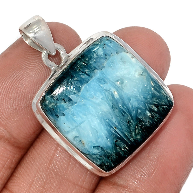 1.3" Blue Ice Glacierite Pendants - BIGP153