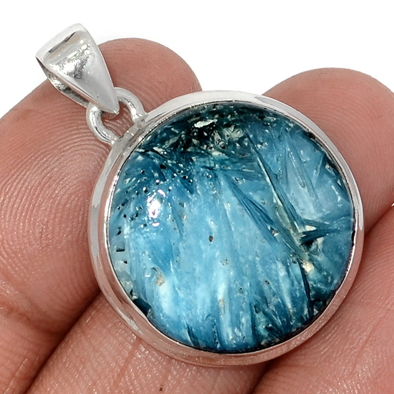 1.3" Blue Ice Glacierite Pendants - BIGP157