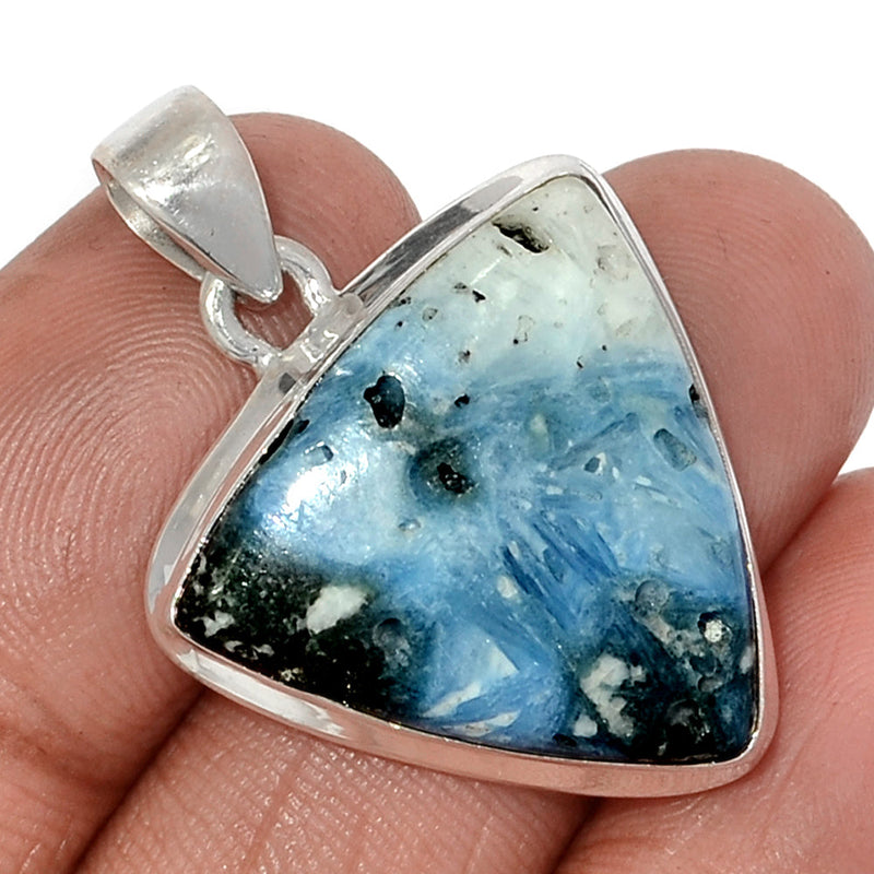 1.3" Blue Ice Glacierite Pendants - BIGP162