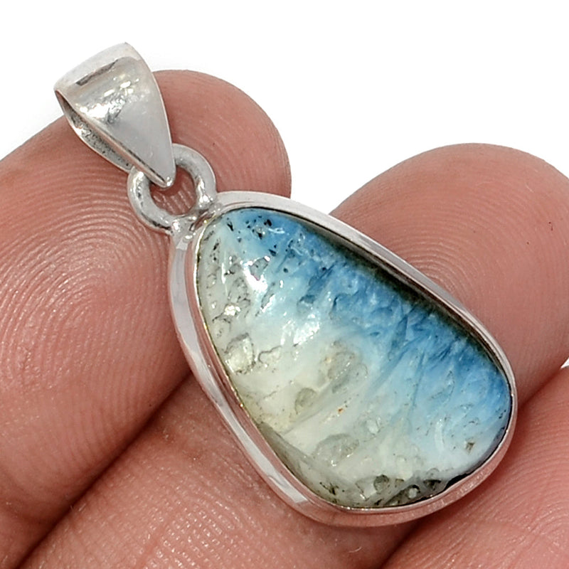 1.3" Blue Ice Glacierite Pendants - BIGP173